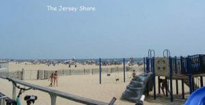 Belmar NJ beach